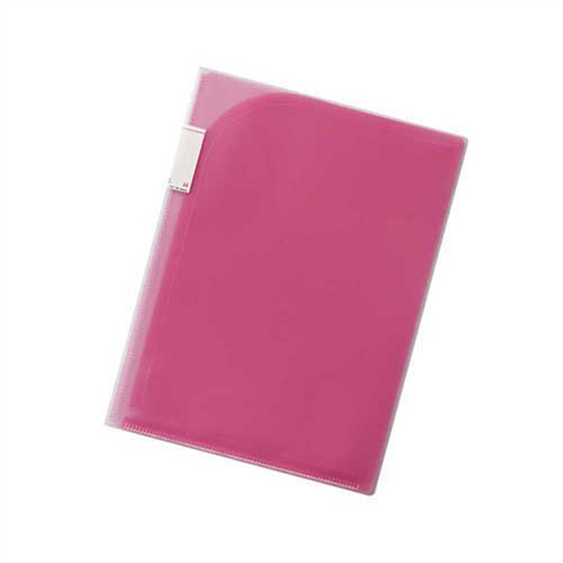 LIHITLAB ポケットホルダー F-3412-3 赤 1個(ご注文単位1個)【直送品】