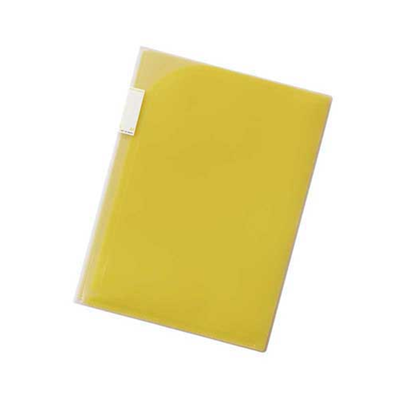 LIHITLAB ポケットホルダー F-3412-5 黄 1個(ご注文単位1個)【直送品】