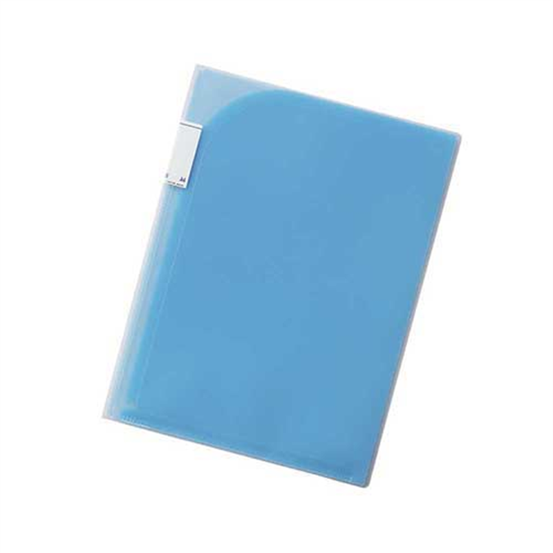 LIHITLAB ポケットホルダー F-3412-8 青  1個（ご注文単位1個）【直送品】
