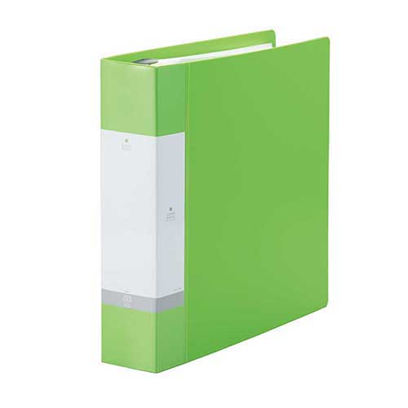 LIHITLAB クリヤーブック リクエストG3808-6 A4S黄緑 1個(ご注文単位1個)【直送品】
