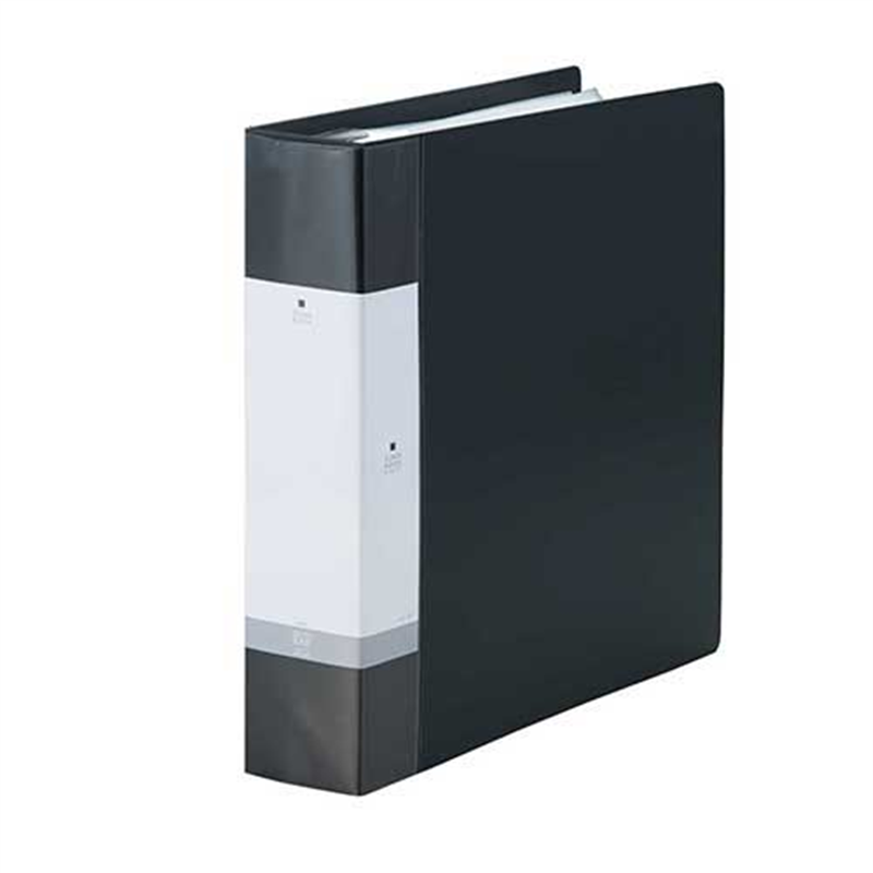 LIHITLAB クリヤーブック リクエストG3808-24 A4S 黒 1個(ご注文単位1個)【直送品】