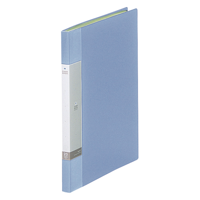 LIHITLAB クリヤーブック リクエスト20P G3201-14 水 1個(ご注文単位1個)【直送品】
