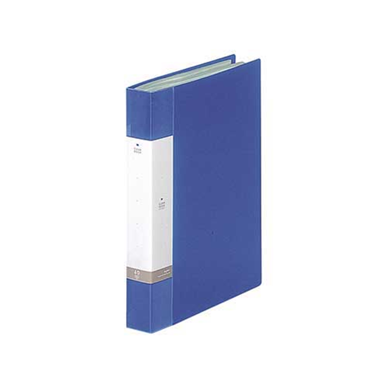 LIHITLAB クリヤーブック リクエスト60P G3203-8 青 1個(ご注文単位1個)【直送品】