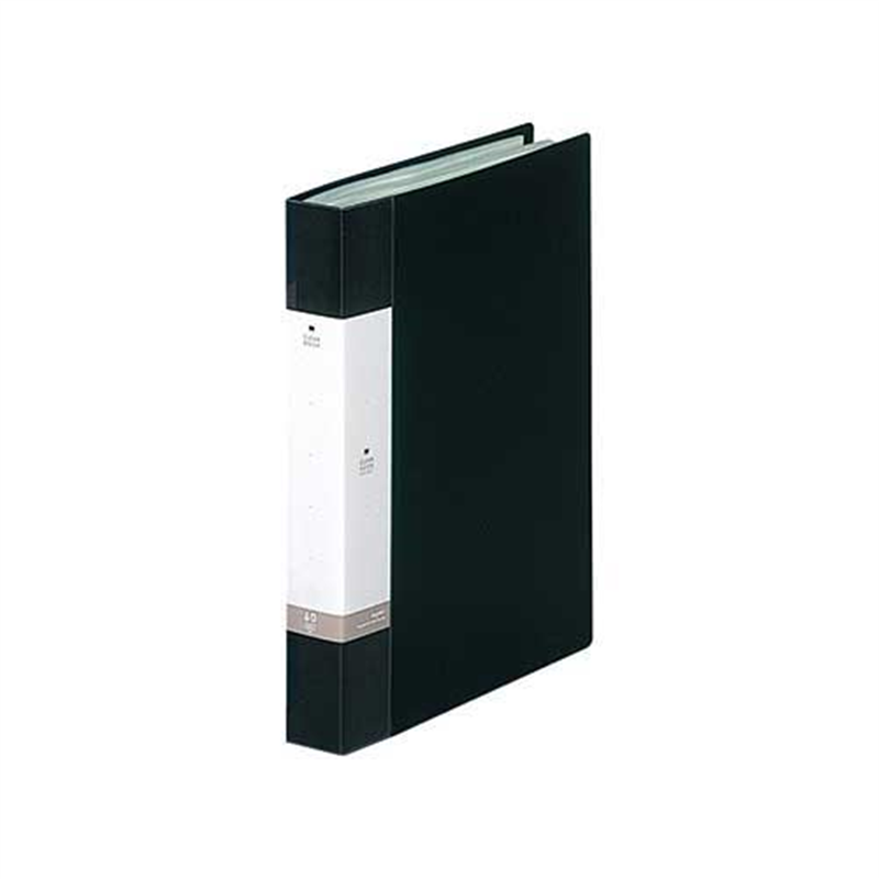 LIHITLAB クリヤーブック リクエスト60P G3203-24 黒 1個(ご注文単位1個)【直送品】