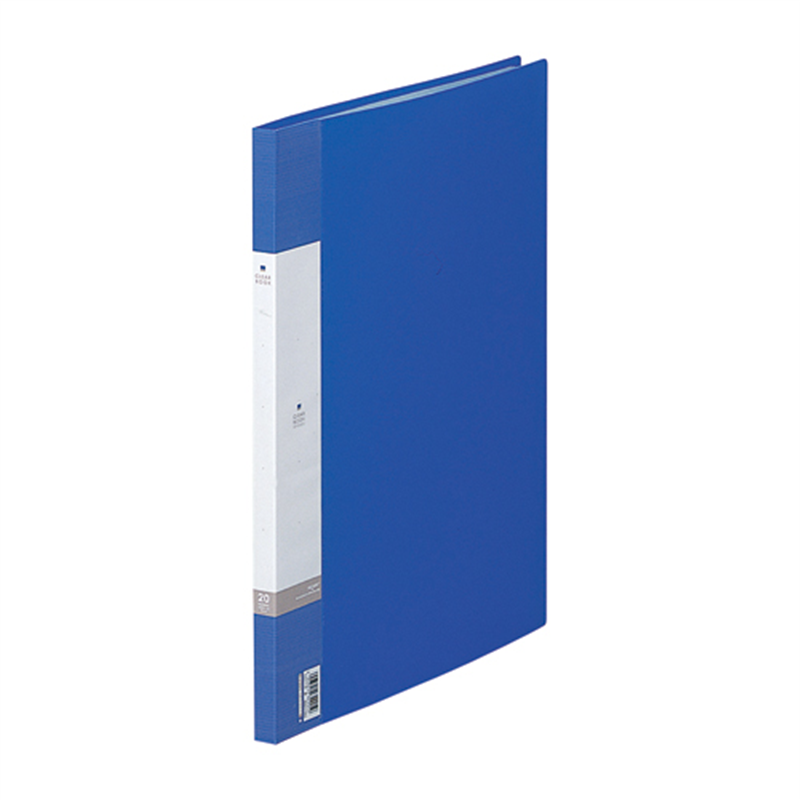 LIHITLAB クリヤーブック リクエスト G3211-8 B4S 青 1個(ご注文単位1個)【直送品】