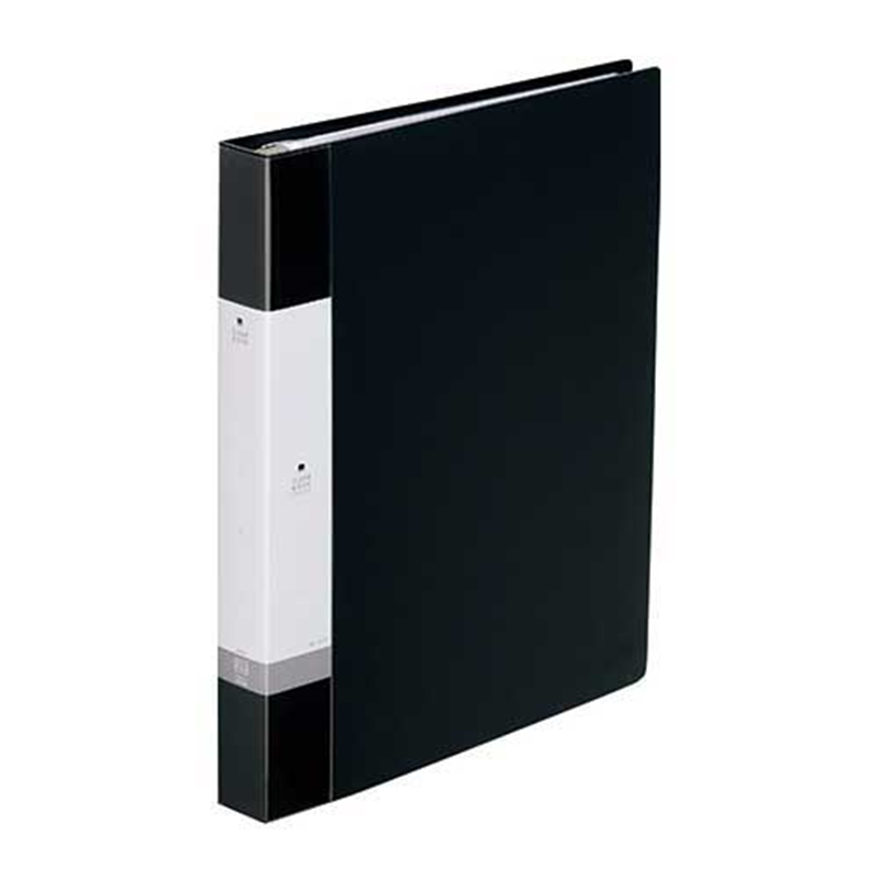 LIHITLAB クリヤーブック リクエスト G3802-24 A4S黒 1個(ご注文単位1個)【直送品】