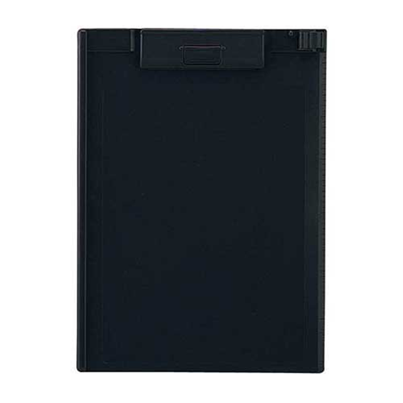 LIHITLAB クリップボード A-977U-24 A4E ブラック 1個(ご注文単位1個)【直送品】