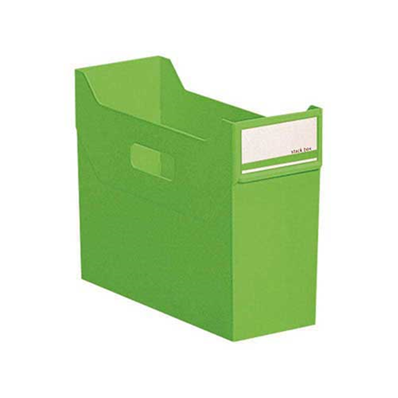 LIHITLAB スタックボックス リクエスト G1600-6 黄緑 1個（ご注文単位1個）【直送品】