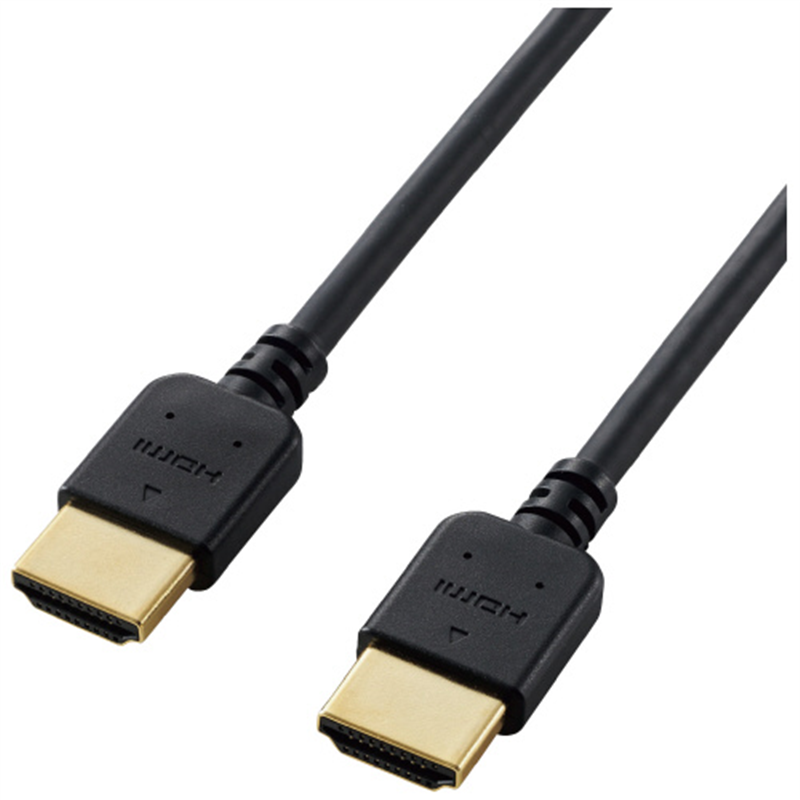 エレコム HDMIケーブル やわらか 1.5m DH-HD14EY15BK 1個（ご注文単位1個）【直送品】