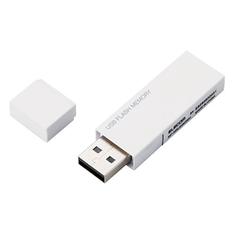 エレコム セキュリティUSBメモリ16GB MF-MSU2B16GWH 1個(ご注文単位1個)【直送品】