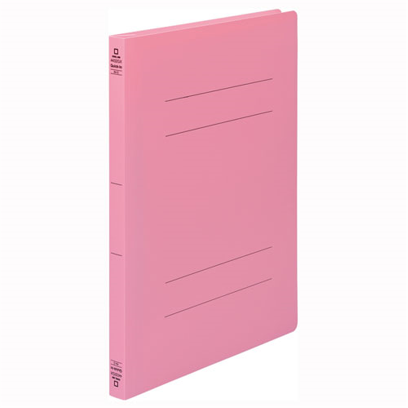 キングジム フラットFクイックインPPピンク 4432GX-P  1個（ご注文単位1個）【直送品】