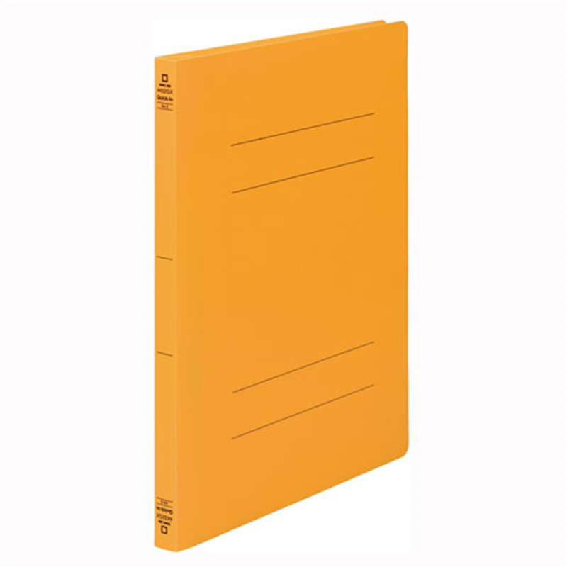 キングジム フラットFクイックPPオレンジ 4432GX-OR  1個（ご注文単位1個）【直送品】