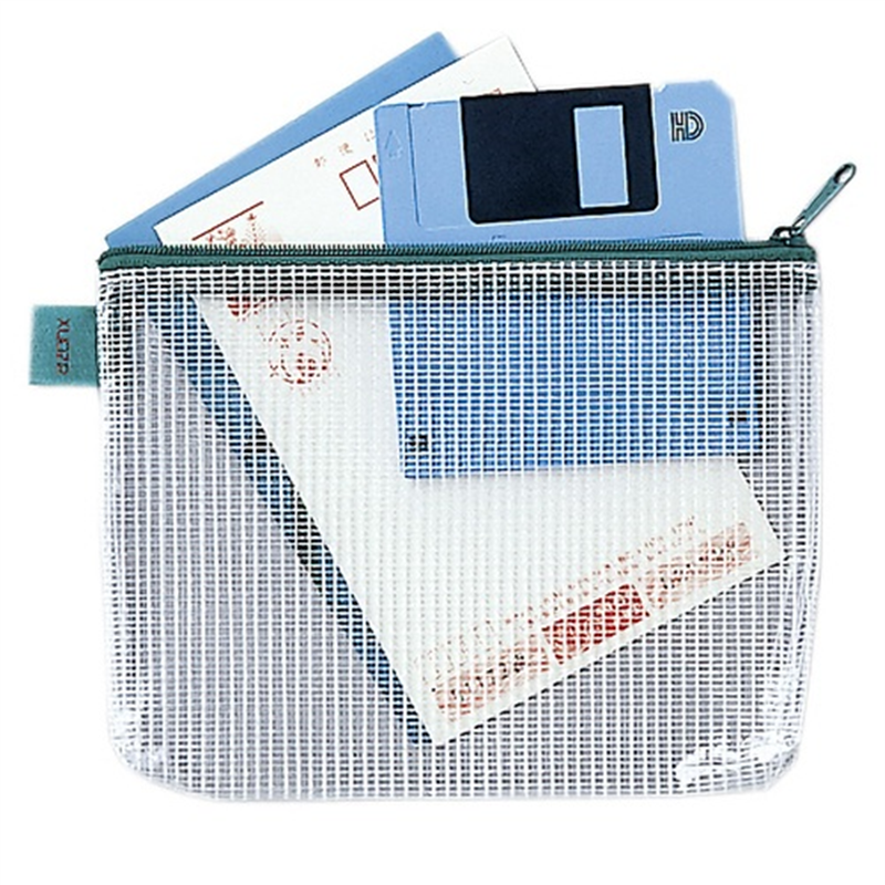 セキセイ メッシュケース AZ-40E A6 グリーン 1個(ご注文単位1個)【直送品】