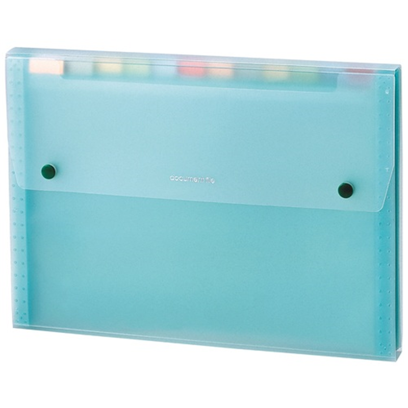 セキセイ ドキュメントファイル SSS-1212 A4S 緑 1個(ご注文単位1個)【直送品】