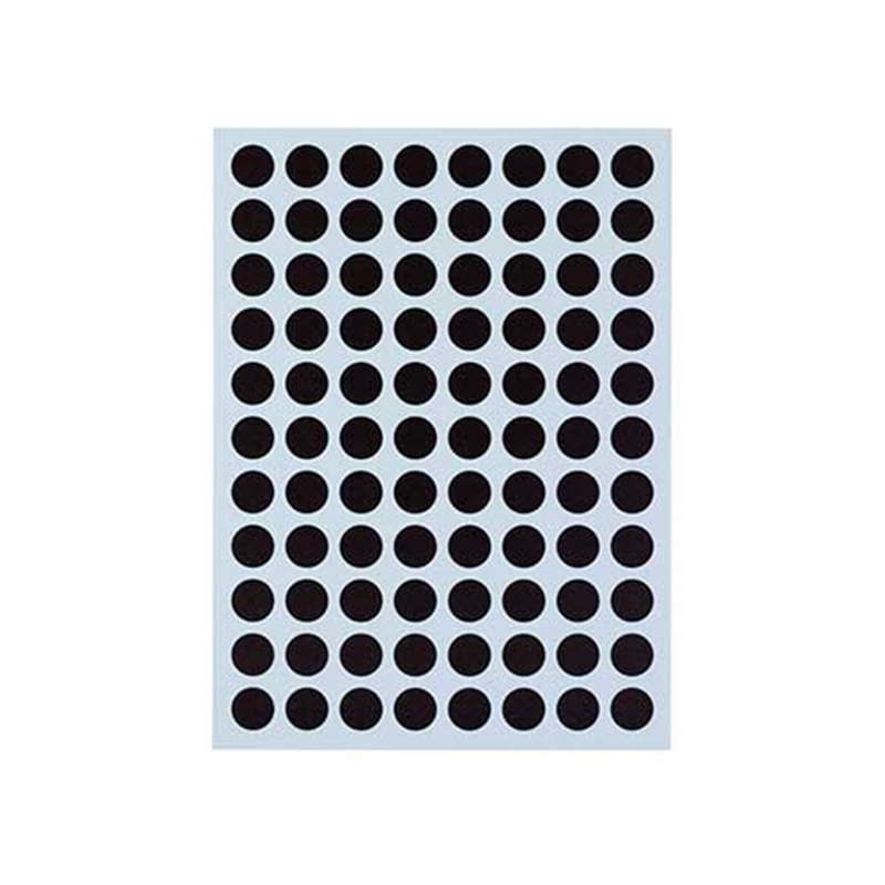 ニチバン マイタック カラーラベル ML-151N6 黒 8mm 1個(ご注文単位1個)【直送品】