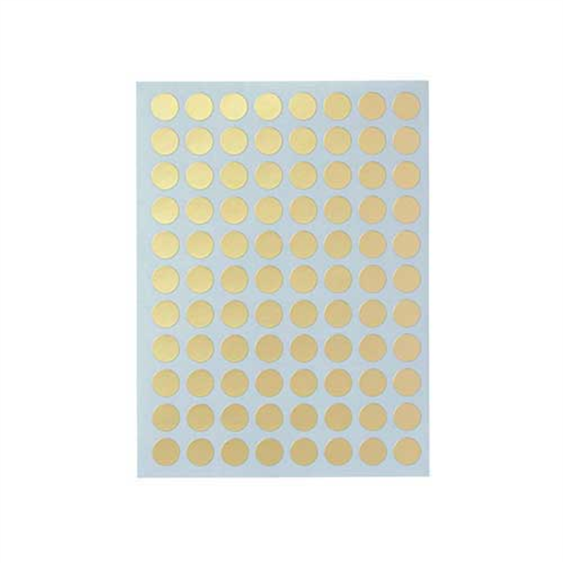 ニチバン マイタック カラーラベル ML-151N9 金 8mm 1個(ご注文単位1個)【直送品】