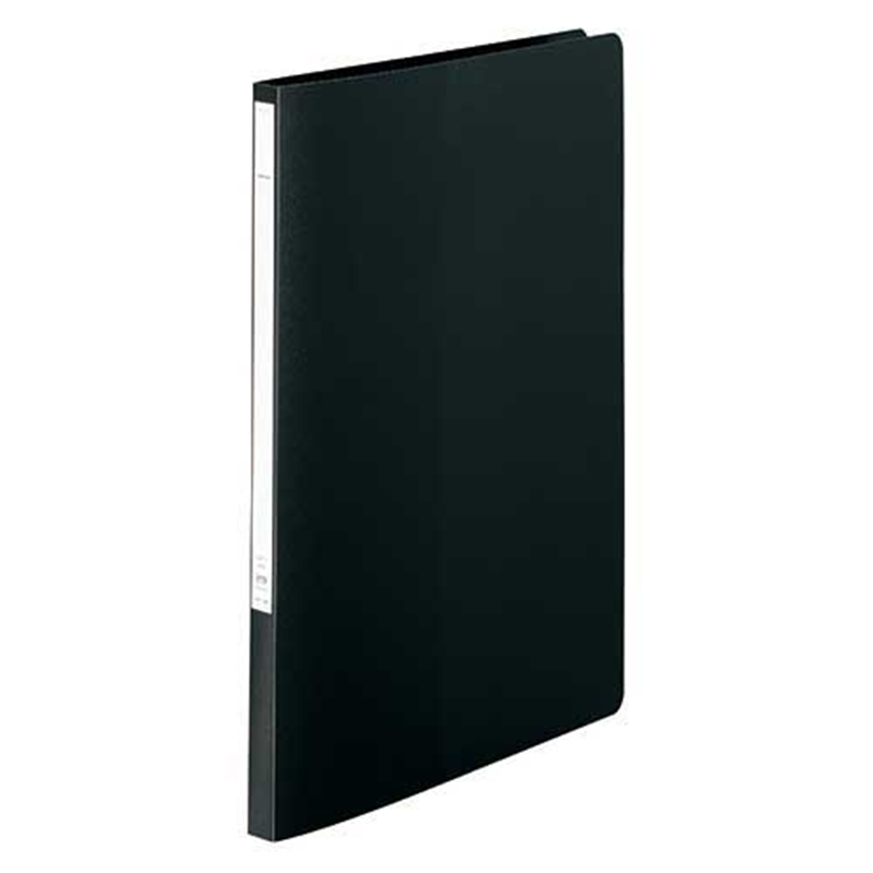 LIHIT LAB. パンチレスファイルZ式 F-347-11 A4S 黒 1個(ご注文単位1個)【直送品】