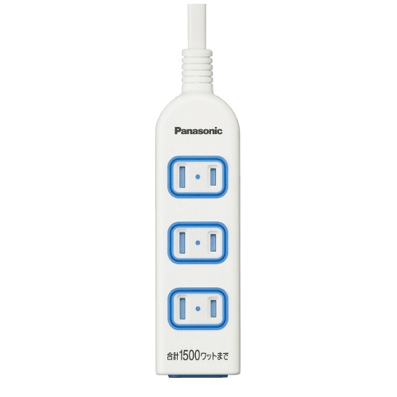 Panasonic OAタップ WHA2534WKP 4個口/3m 1個(ご注文単位1個)【直送品】