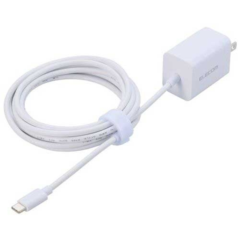 エレコム Type-C AC充電器 20W MPA-ACCP7020WH 1個(ご注文単位1個)【直送品】
