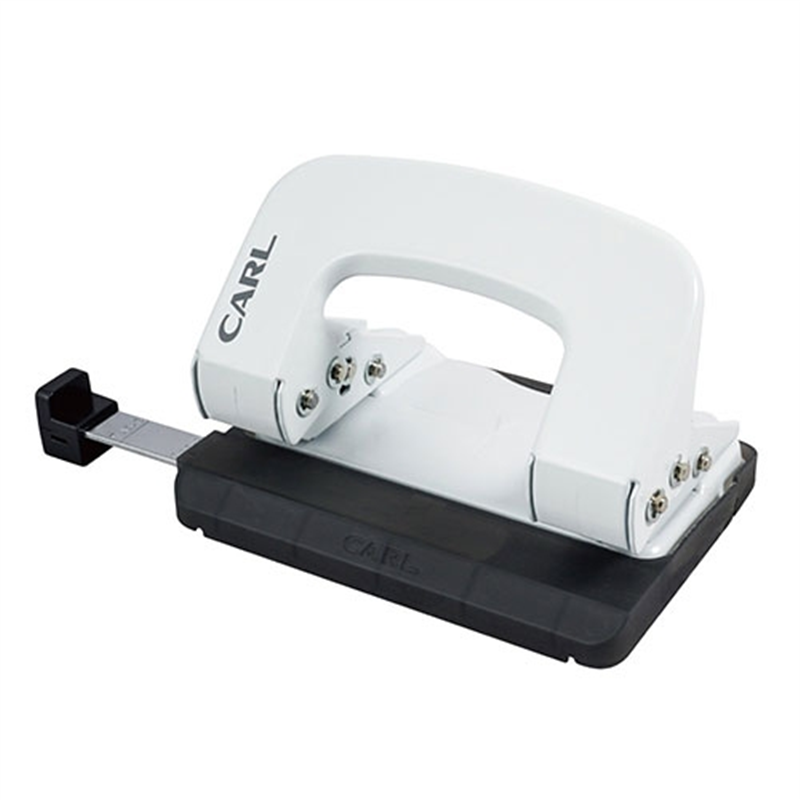 カール事務器 2穴パンチ アリシス LPN-16-W ホワイト 1個（ご注文単位1個）【直送品】