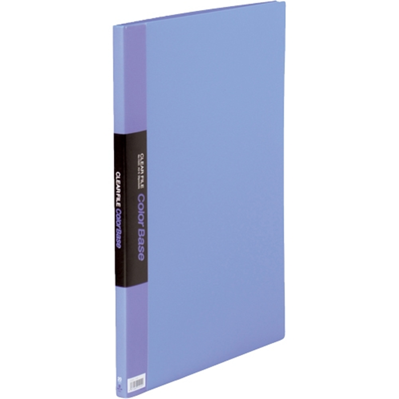 キングジム クリアーファイル 20P 152C A3S 青 1個（ご注文単位1個）【直送品】