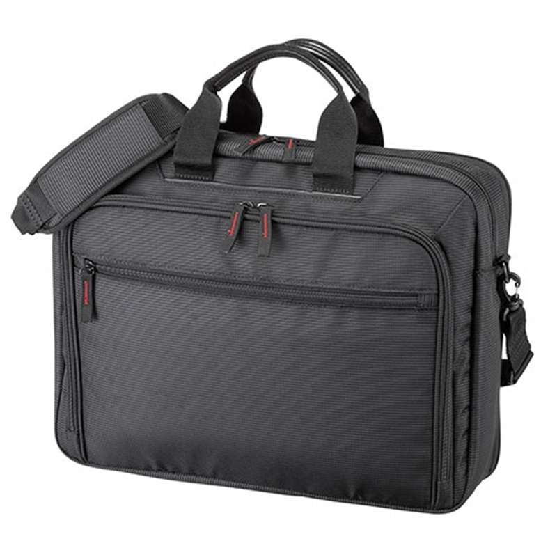 サンワサプライ マチ拡張PCバッグBAG-W4BK 1個(ご注文単位1個)【直送品】