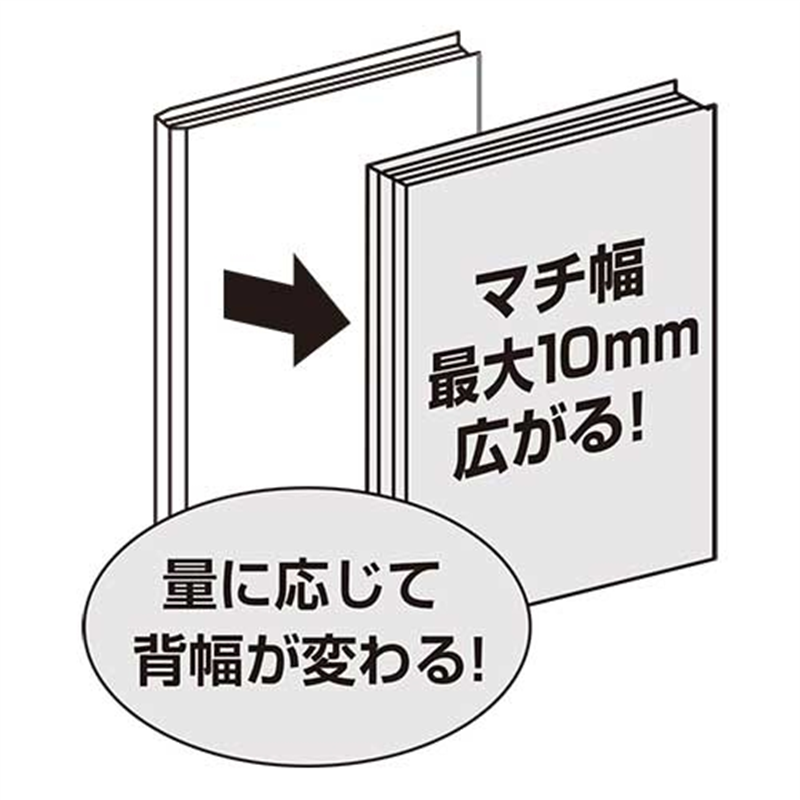 セキセイ アクティフ2PフォルダーA4 ACT-5902 BL 1個(ご注文単位1個)【直送品】