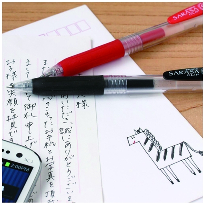 ゼブラ サラサクリップ 0.4mm JJS15-BK 黒 10本 1個(ご注文単位1個)【直送品】