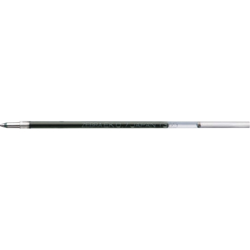 ゼブラ ボールペン替芯EK-0.7芯 緑 REK7-G 10本 1個（ご注文単位1個）【直送品】