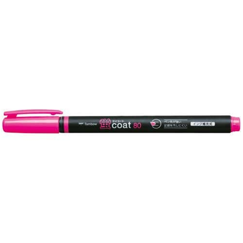 トンボ鉛筆 蛍コート80 WA-SC90 桃 1個（ご注文単位1個）【直送品】