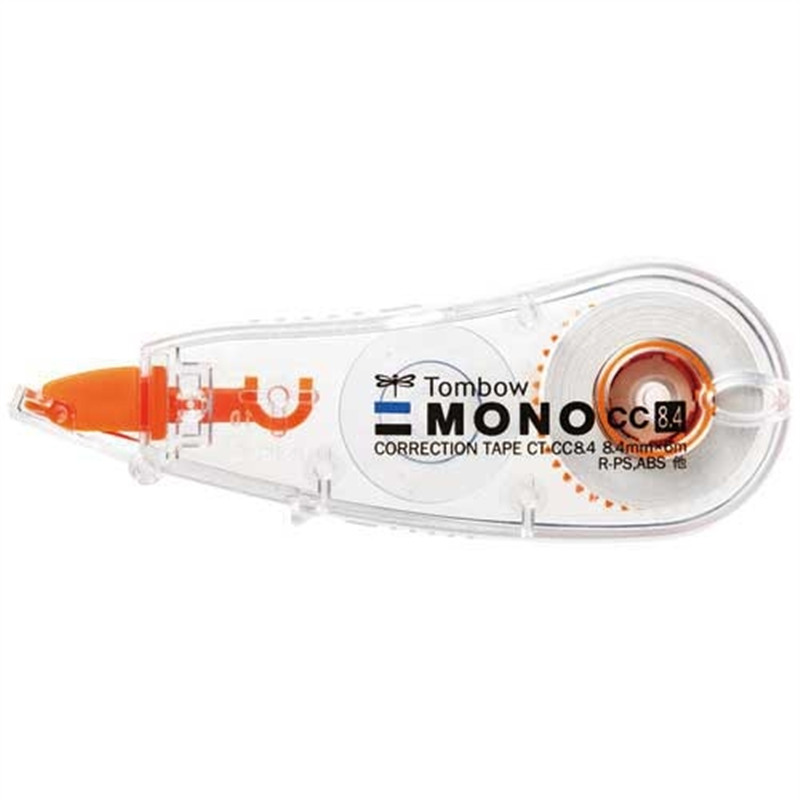 トンボ鉛筆 修正テープ モノCC 8.4mm CT-CC8.4 1個(ご注文単位1個)【直送品】