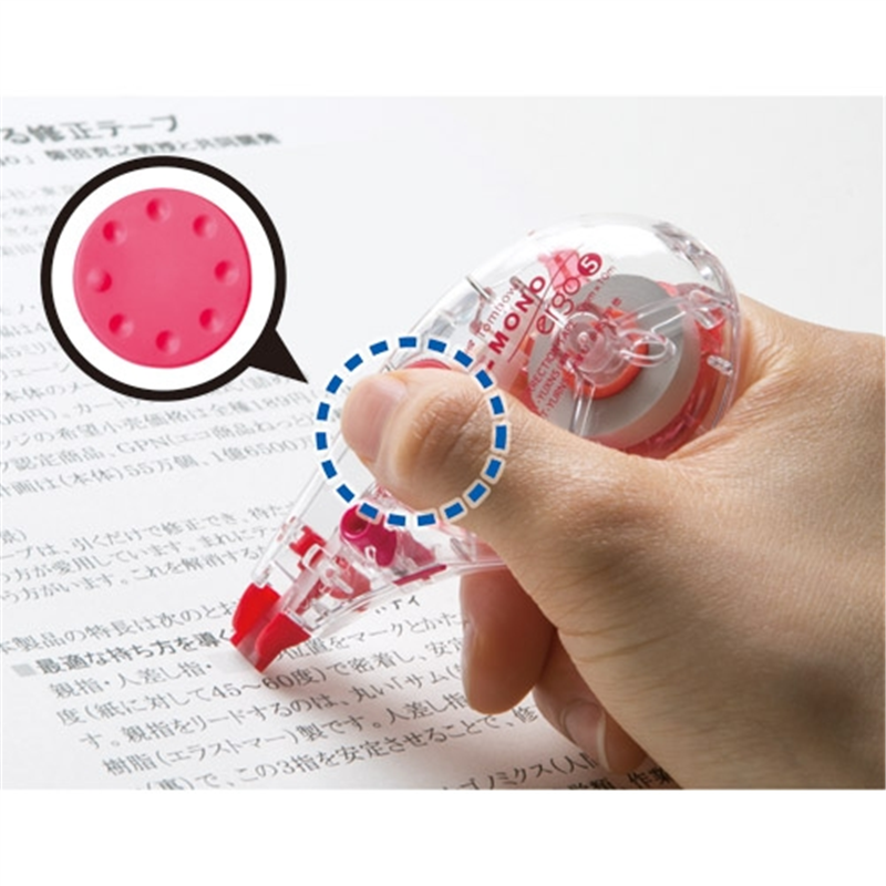 トンボ鉛筆 修正テープCT モノエルゴN6 CT-YURN6 1個(ご注文単位1個)【直送品】