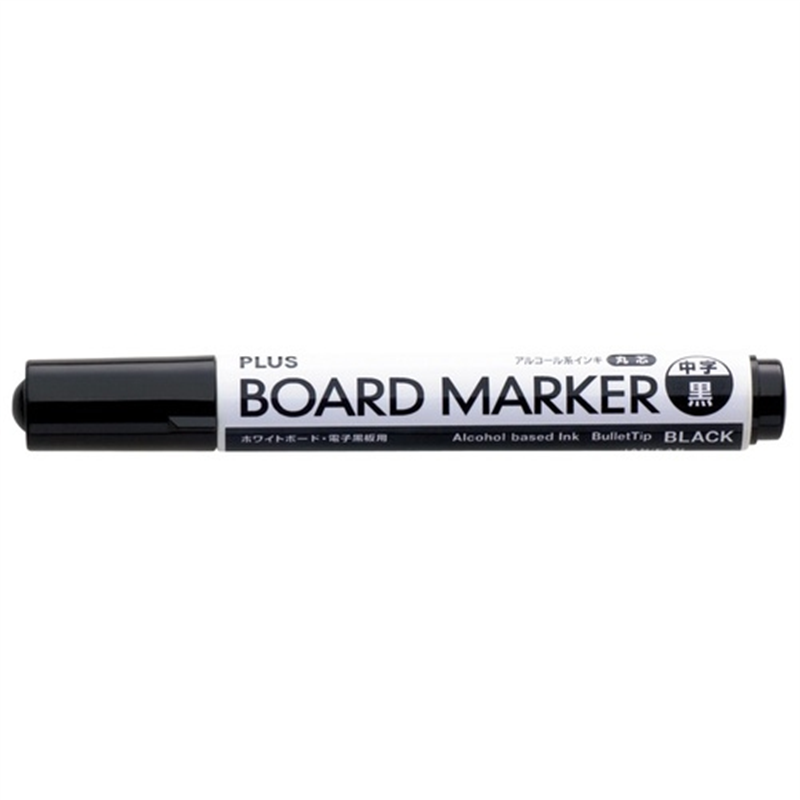 プラス ボードマーカー MARKER-BK ブラック 1個（ご注文単位1個）【直送品】