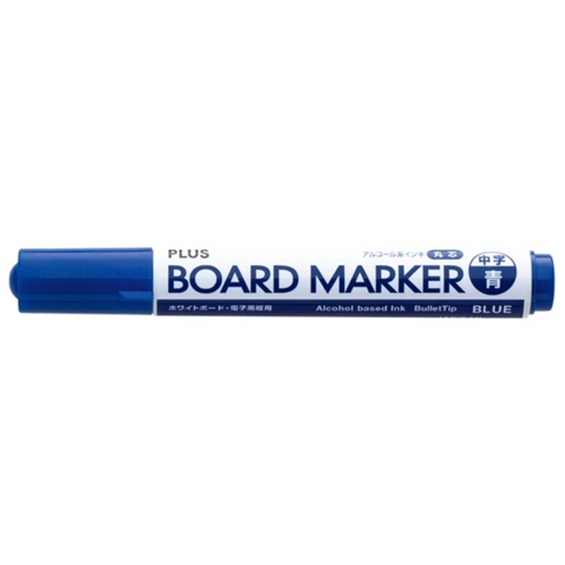 プラス ボードマーカー MARKER-BL ブルー 1個（ご注文単位1個）【直送品】