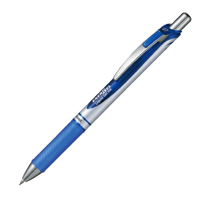 ぺんてる エナージェル 0.7mm 青 BL77-C 1個(ご注文単位1個)【直送品】