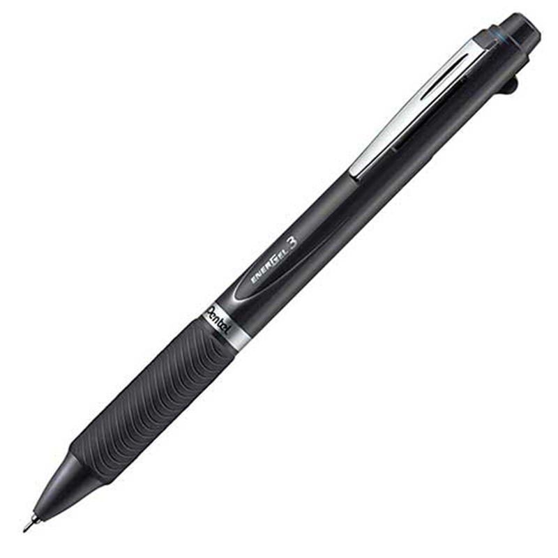 ぺんてる エナージェル3色BP0.5 Dグレー BLC35N 1個(ご注文単位1個)【直送品】