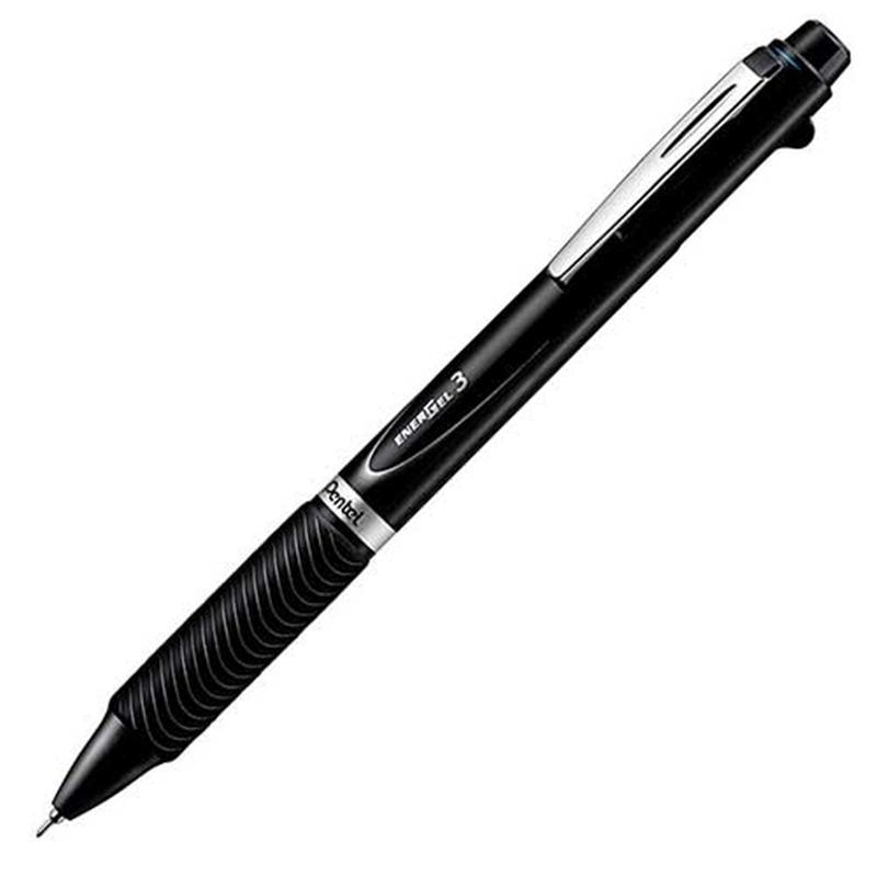 ぺんてる エナージェル3色BP0.5 ブラック BLC35A 1個(ご注文単位1個)【直送品】