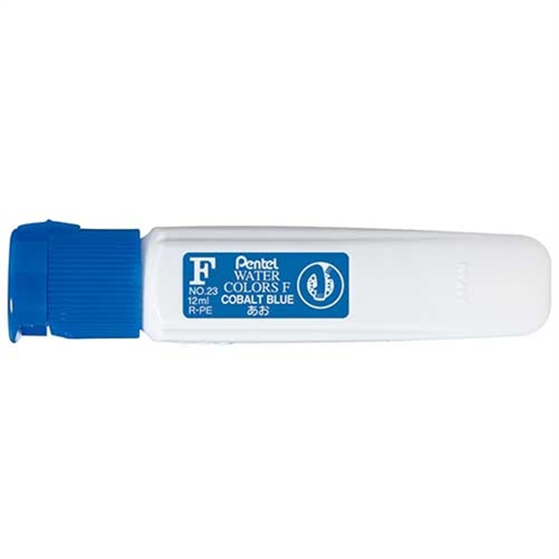 ぺんてる エフ水彩 ポリチューブ WFCT23 青 1個(ご注文単位1個)【直送品】