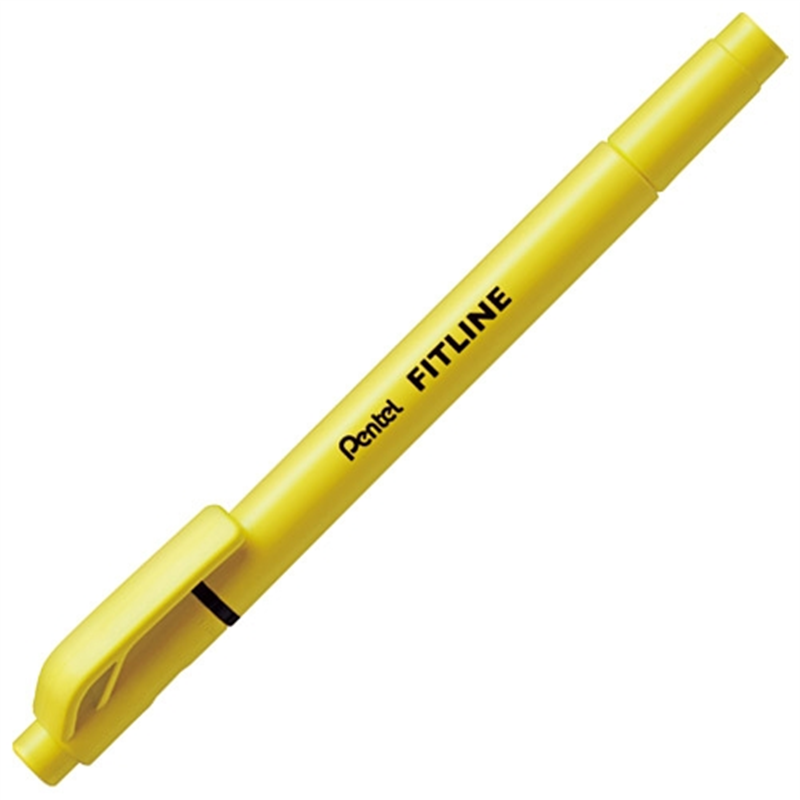 ぺんてる フィットライン イエロー SLW11-G 1個（ご注文単位1個）【直送品】