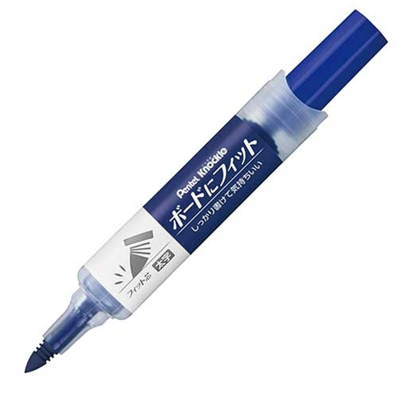 ぺんてる ノックル ボードにフィット 青 EMWL5BF-C 1個（ご注文単位1個）【直送品】