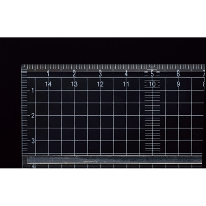 マービー 方眼カッティング定規滑止付40cm 014-0164 1個（ご注文単位1個）【直送品】