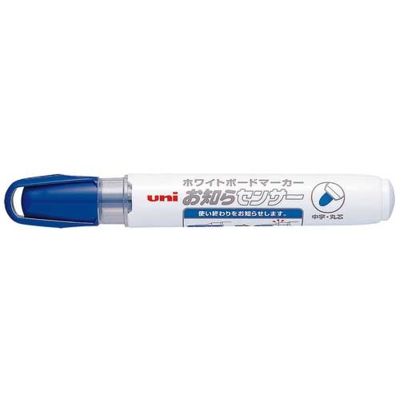 三菱鉛筆 お知らセンサー 中字丸芯 青 PWB1204M.33 1個（ご注文単位1個）【直送品】