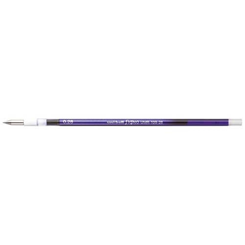 三菱鉛筆 ゲル替芯0.28mm UMR10928.12 バイオレット 1個（ご注文単位1個）【直送品】