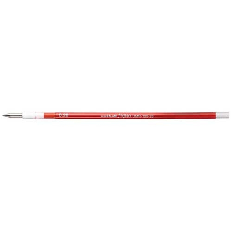 三菱鉛筆 ゲル替芯0.28mm UMR10928.15 レッド 1個（ご注文単位1個）【直送品】