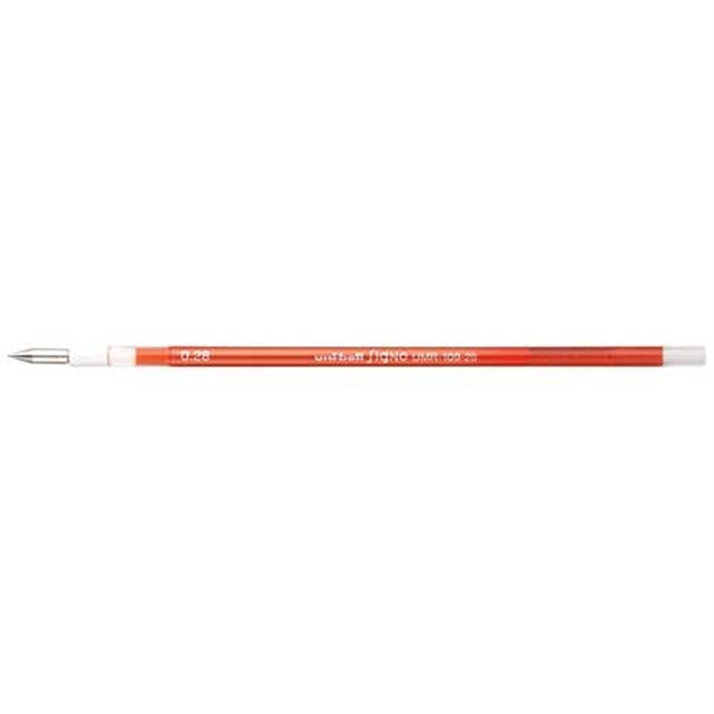 三菱鉛筆 ゲル替芯0.28mm UMR10928.38 マンダリンOR 1個（ご注文単位1個）【直送品】