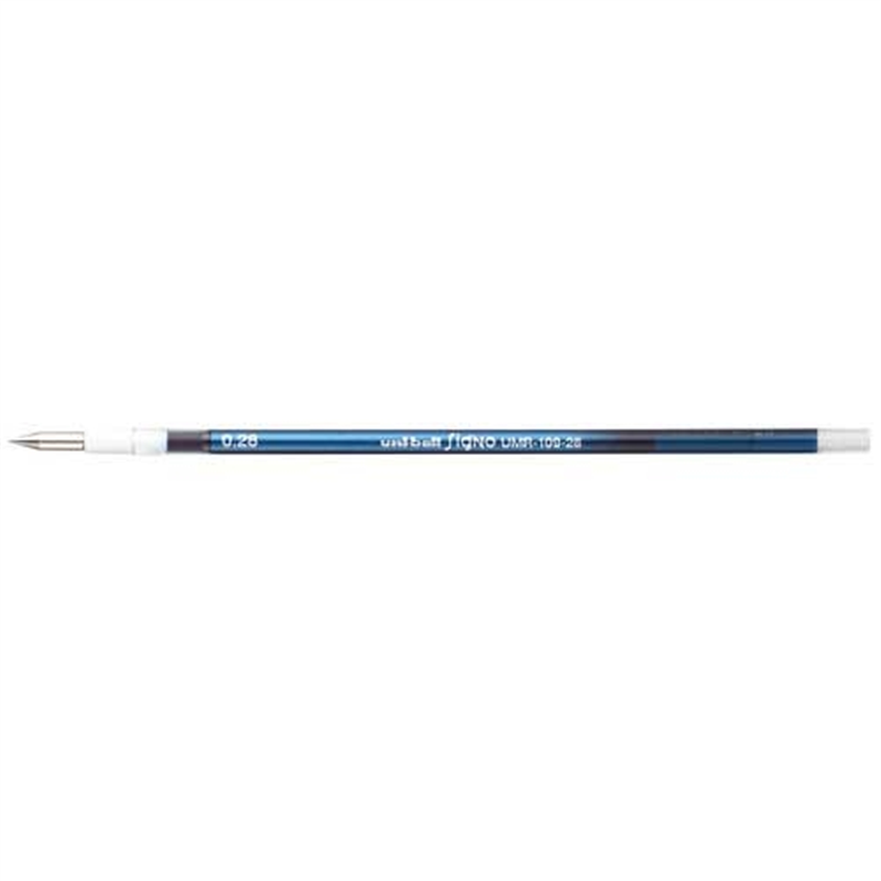 三菱鉛筆 ゲル替芯0.28mm UMR10928.64ブルーブラック 1個（ご注文単位1個）【直送品】