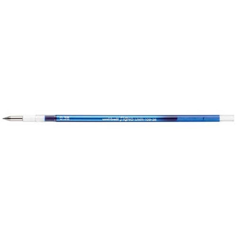 三菱鉛筆 ゲル替芯0.38mm UMR10938.33 ブルー 1個（ご注文単位1個）【直送品】