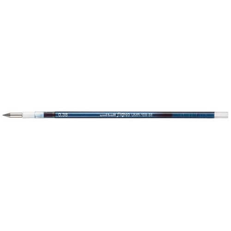 三菱鉛筆 ゲル替芯0.38mm UMR10938.64ブルーブラック 1個（ご注文単位1個）【直送品】