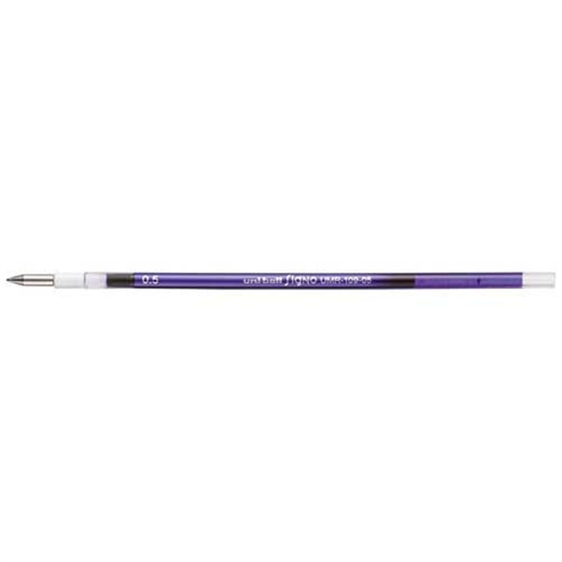三菱鉛筆 ゲル替芯0.5mm UMR10905.12 バイオレット 1個（ご注文単位1個）【直送品】