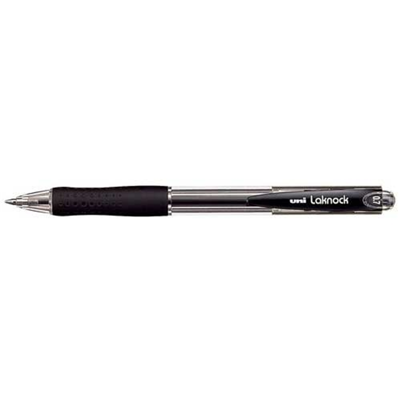 三菱鉛筆 ボールペン VERY楽ノック SN10007.24黒 1個（ご注文単位1個）【直送品】